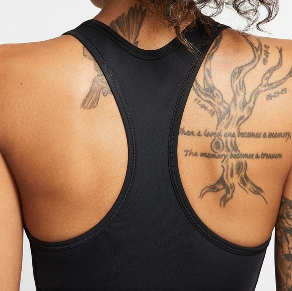 Womens Nike Sports Bra Size:M- Black Athletic bv3900-010 - Picture 3 of 8